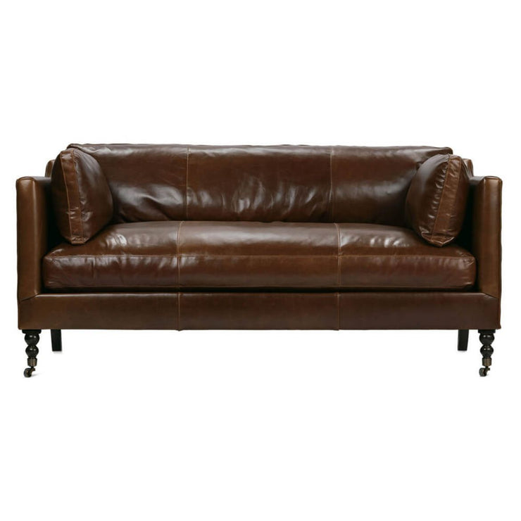 Rowe Furniture Madeline Bespoke Leather Sofa ~ Available To Custom Order In 13 Leather Choices