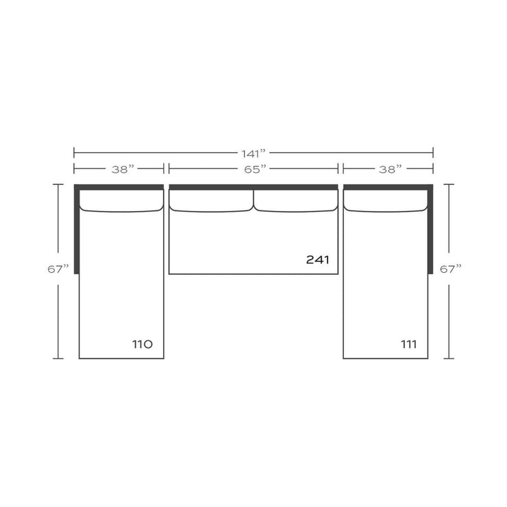 Rowe Furniture Sylvie Bespoke Leather Sectional ~ Available To Custom Order In 2 Different Leathers