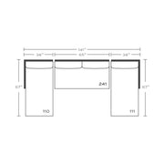 Rowe Furniture Sylvie Bespoke Leather Sectional ~ Available To Custom Order In 2 Different Leathers