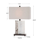 Uttermost Vanda Table Lamp With Linen Shade