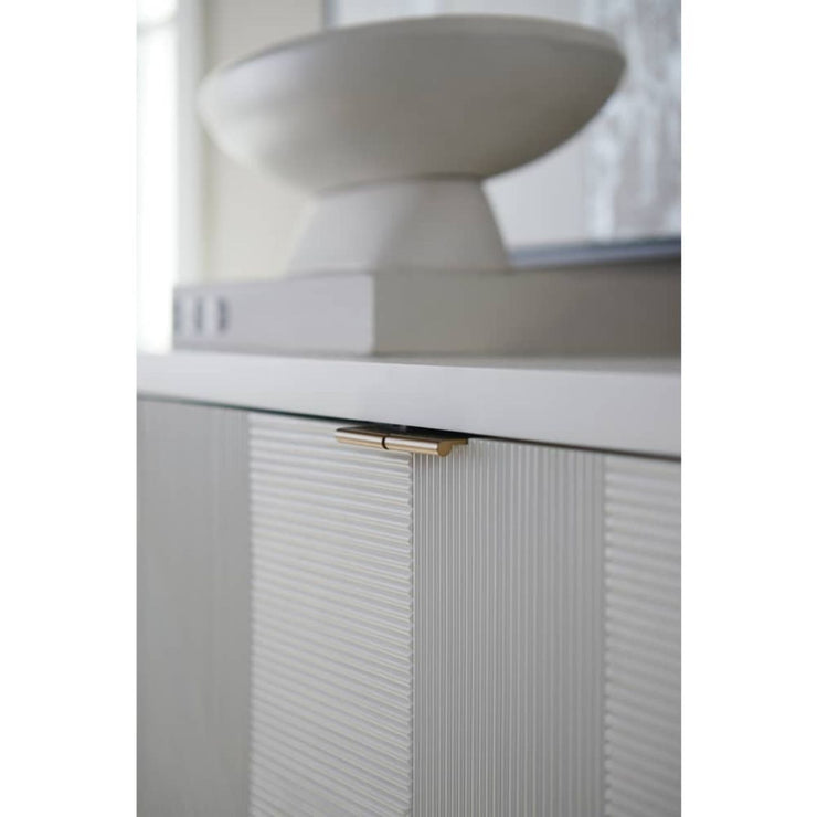 Rowe Furniture Nicco Cloud Finish White Credenza Buffet