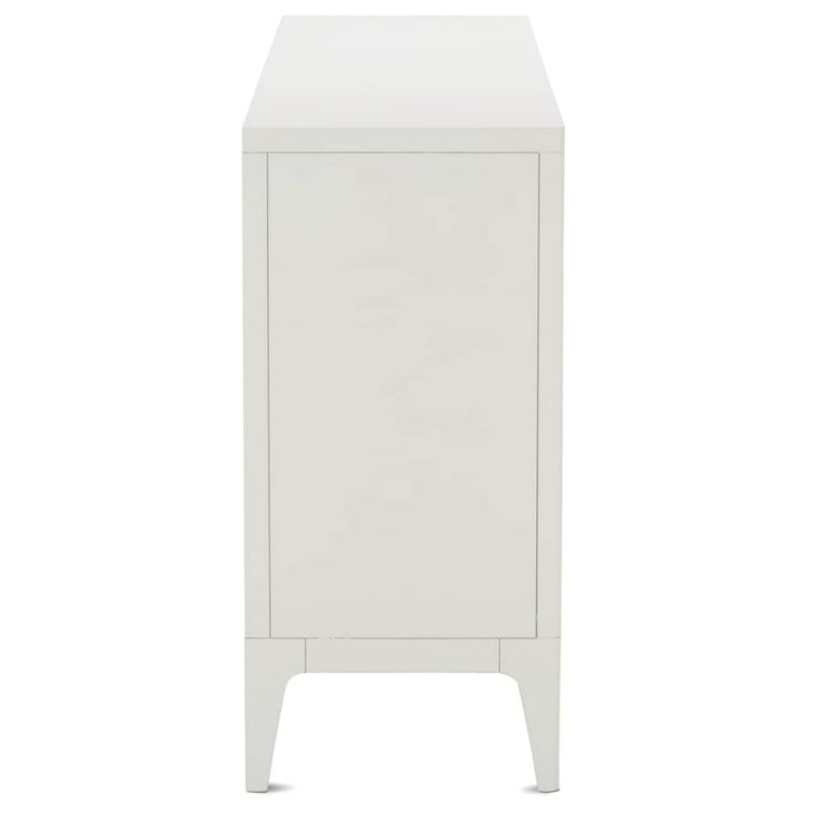 Rowe Furniture Nicco Cloud Finish White Credenza Buffet