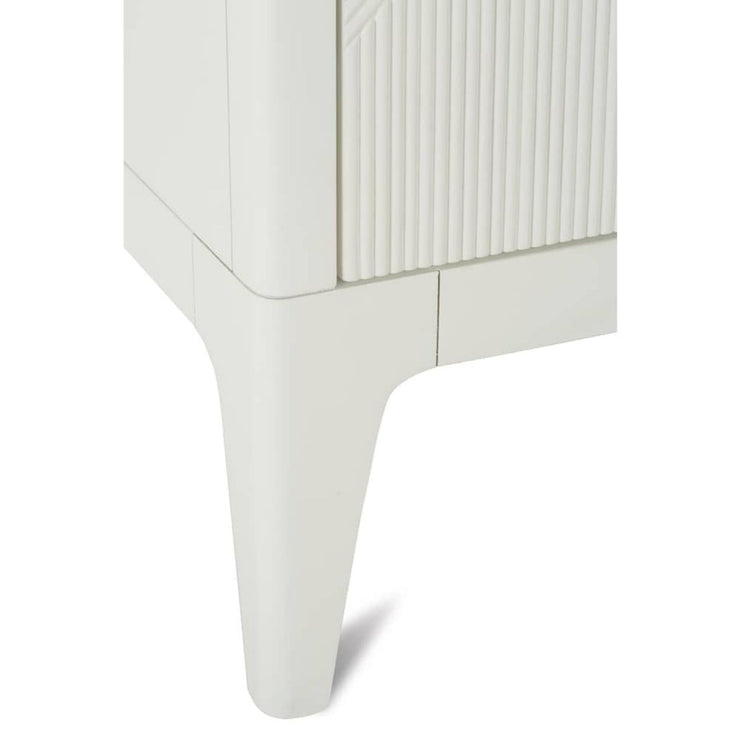 Rowe Furniture Nicco Cloud Finish White Credenza Buffet