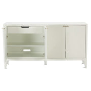 Rowe Furniture Nicco Cloud Finish White Credenza Buffet
