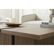 Rowe Furniture Theory Wood Square Coffee Table