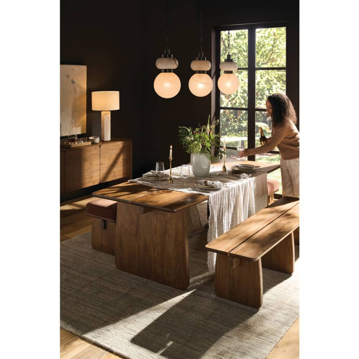 Rowe Furniture Nova Teak Wood Credenza