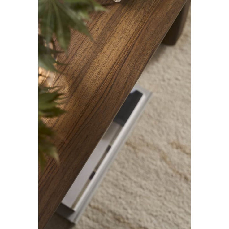 Rowe Furniture Nova Teak Wood Bench