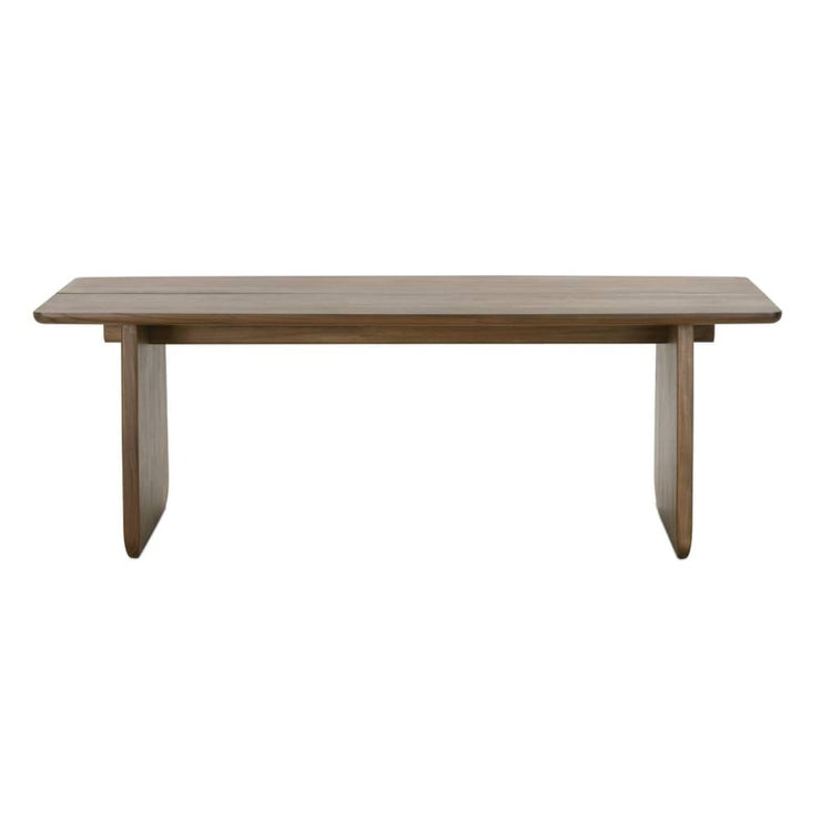 Rowe Furniture Nova Rectangle Teak Wood Dining Table