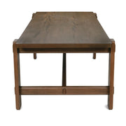 Rowe Furniture Kindred Rectangle Wood Dining Table ~ Mahogany Top Sesame Finish