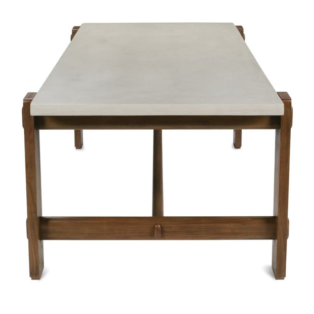 Rowe Furniture Kindred Rectangle Wood Dining Table ~ Mineral Top in Sesame Finish