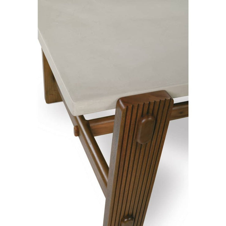 Rowe Furniture Kindred Rectangle Wood Dining Table ~ Mineral Top in Sesame Finish