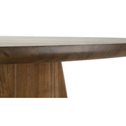 Rowe Furniture Nova Round Teak Wood Dining Table
