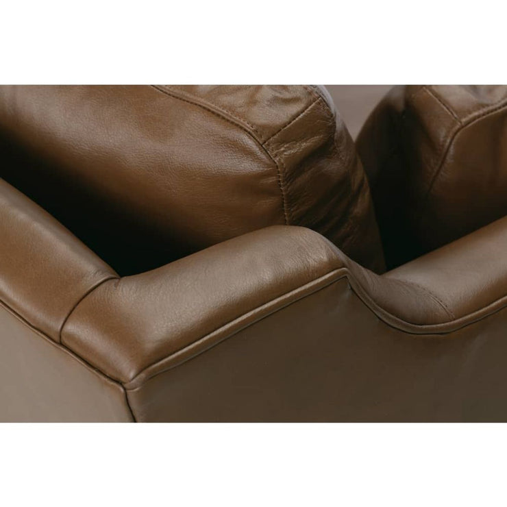 Rowe Furniture Madeline Bespoke Leather Sofa ~ Available To Custom Order In 13 Leather Choices