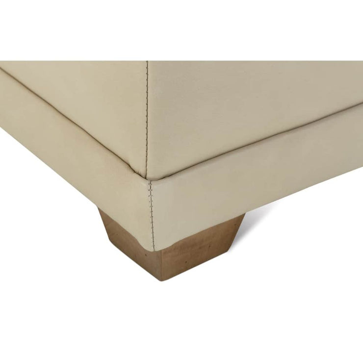 Rowe Furniture Sylvie Bespoke Leather Ottoman ~ Available To Custom Order In 13 Different Leathers