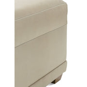 Rowe Furniture Sylvie Bespoke Leather Ottoman ~ Available To Custom Order In 13 Different Leathers