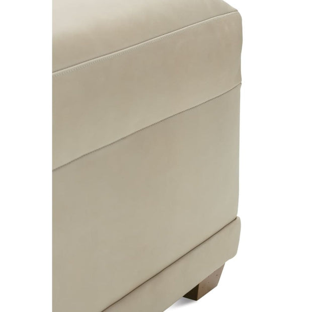 Rowe Furniture Sylvie Bespoke Leather Ottoman ~ Available To Custom Order In 13 Different Leathers