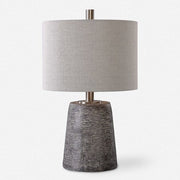 Uttermost Duron Table Lamp With Beige Linen Shade