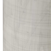 Uttermost Zesiro Gray Glazed Ceramic Table Lamp With White Linen Shade