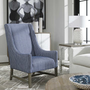 Uttermost Caelina Aged White Textured Ceramic Table Lamp With Linen Shade