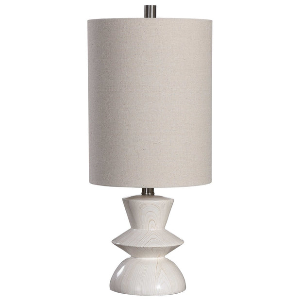 Uttermost Stevens Buffet Lamp With Light Beige Shade