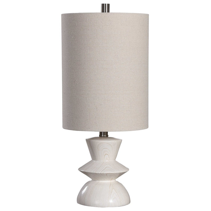 Uttermost Stevens Buffet Lamp With Light Beige Shade