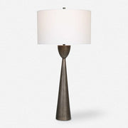 Uttermost Waller Table Lamp With White Linen Shade