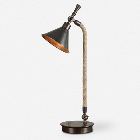 Uttermost Duvall Bronze Desk Lamp