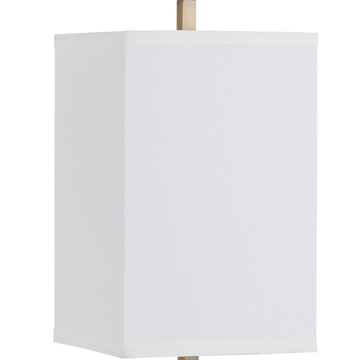 Uttermost Copeland Mercury Glass Buffet Lamp With Off-White Linen Shade