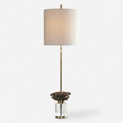 Uttermost Kiota Buffet Lamp With Oatmeal Linen Fabric