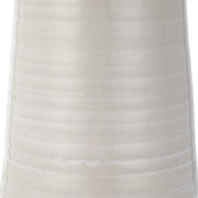 Uttermost Amphora Off-White Crackle Glaze Ceramic Table Lamp With White Drum Shade