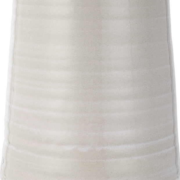 Uttermost Amphora Off-White Crackle Glaze Ceramic Table Lamp With White Drum Shade