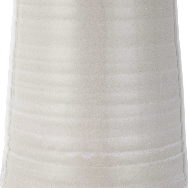 Uttermost Amphora Off-White Crackle Glaze Ceramic Table Lamp With White Drum Shade