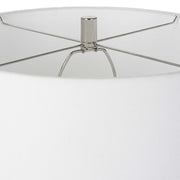 Uttermost Amphora Off-White Crackle Glaze Ceramic Table Lamp With White Drum Shade
