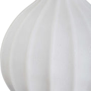 Uttermost Antoinette Ivory Stone Table Lamp With White Linen Shade