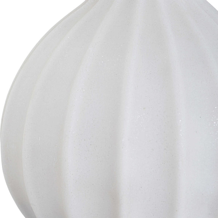 Uttermost Antoinette Ivory Stone Table Lamp With White Linen Shade