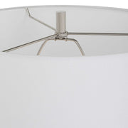 Uttermost Antoinette Ivory Stone Table Lamp With White Linen Shade