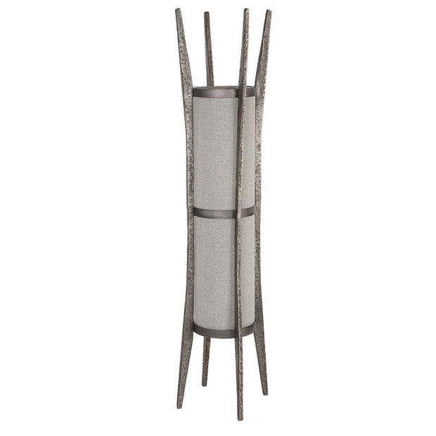 Uttermost Fortress Textured Cast Iron Accent Lamp