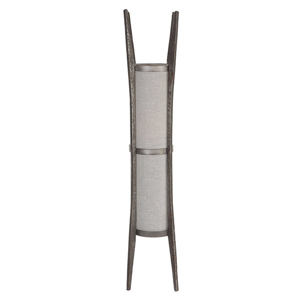 Uttermost Fortress Textured Cast Iron Accent Lamp