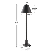 Uttermost Pilot Black Buffet Lamp