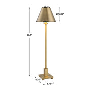 Uttermost Pilot Brushed Brass Buffet Lamp