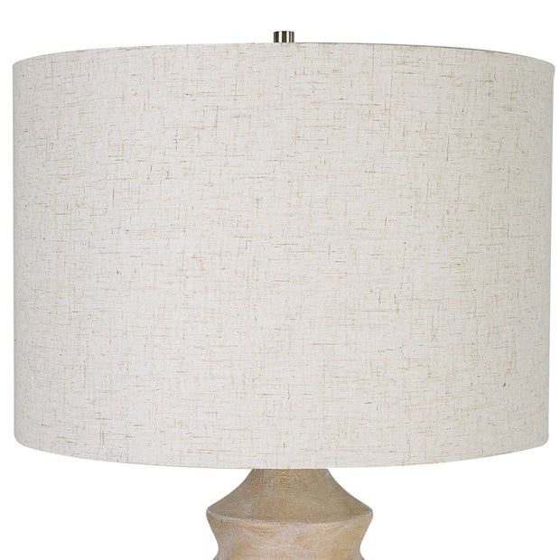 Uttermost Uplift Table Lamp With Oatmeal Linen Shade
