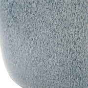 Uttermost Jubilee Sky Blue Glazed Ceramic Table Lamp With White Linen Shade
