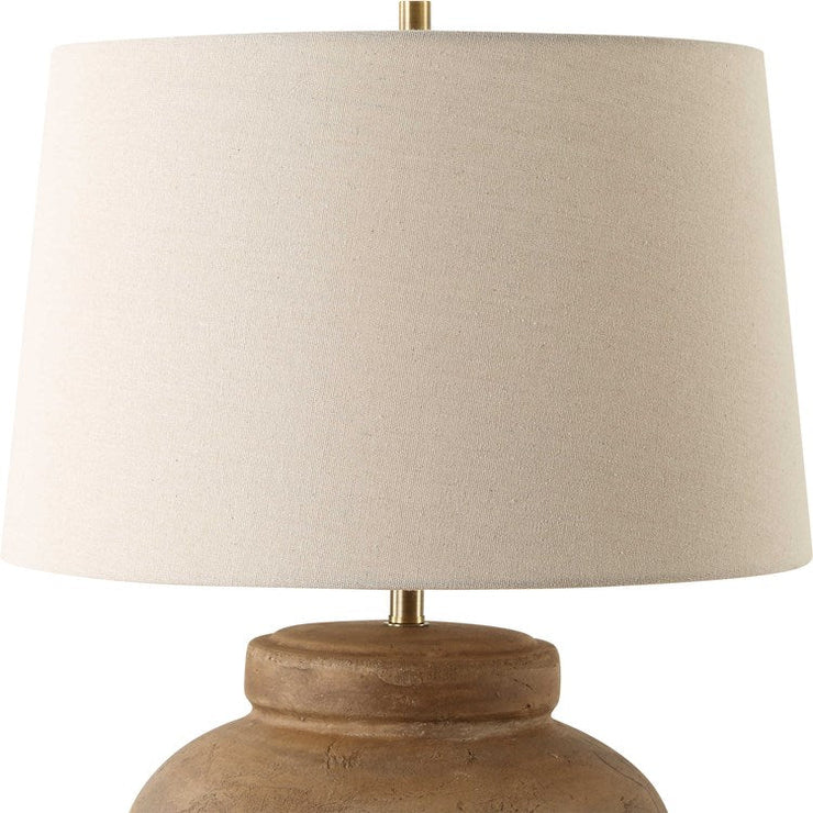 Uttermost Urbino Table Lamp With Natural Linen Shade