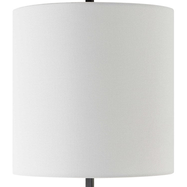 Uttermost Hightower Buffet Lamp With White Linen Shade