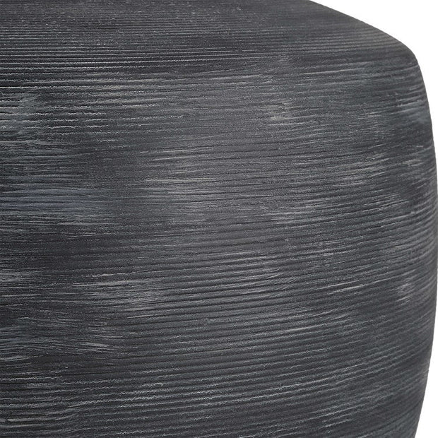 Uttermost Graphite Distressed Charcoal Table Lamp