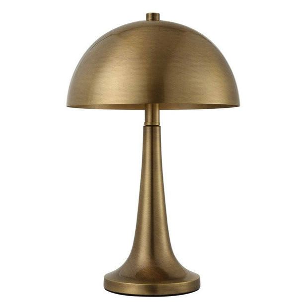 Uttermost Dame Antiqued Brass Iron Table Lamp