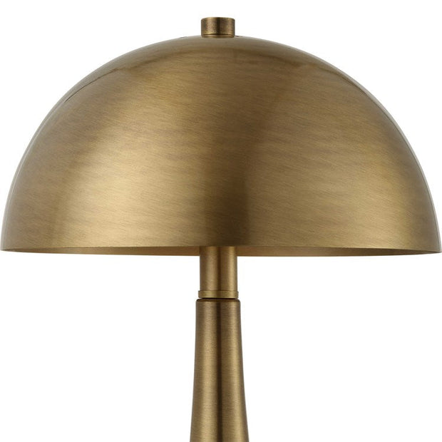 Uttermost Dame Antiqued Brass Iron Table Lamp