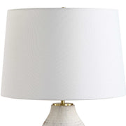 Uttermost Magdaline Porcelain Table Lamp With White Linen Shade