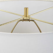 Uttermost Magdaline Porcelain Table Lamp With White Linen Shade