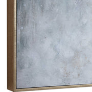Uttermost Divide Teal and Aqua Hand Painted Canvas